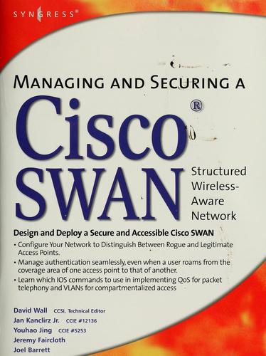 Cover of Managing and securing a Cisco structured wireless-aware network