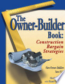 Cover of The Owner-Builder Book: Construction Bargain Strategies