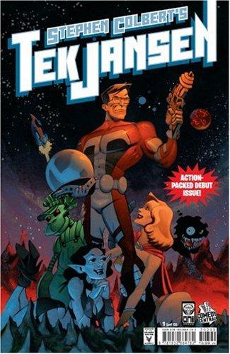 Cover of Stephen Colbert's Tek Jansen #1