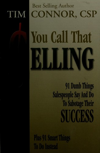 Cover of You Call That Selling