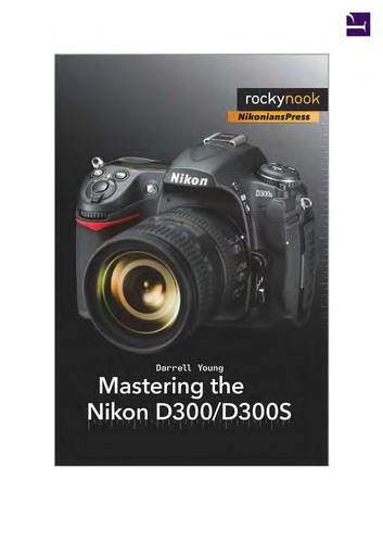 Cover of Mastering the Nikon D300/D300S