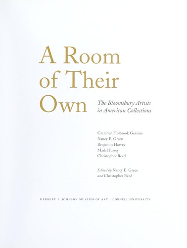 Cover of A room of their own