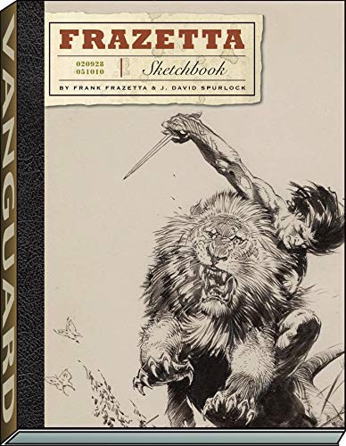 Cover of Frazetta Sketchbook
