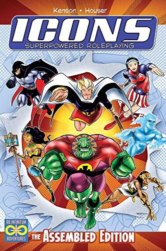 Cover of Icons Superpowered Roleplaying