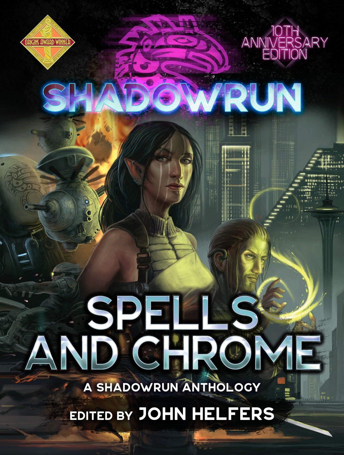 Cover of Shadowrun: Spells and Chrome