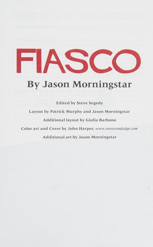 Cover of Fiasco