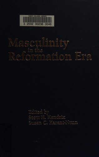 Cover of Masculinity in the Reformation era