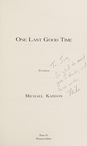Cover of One Last Good Time