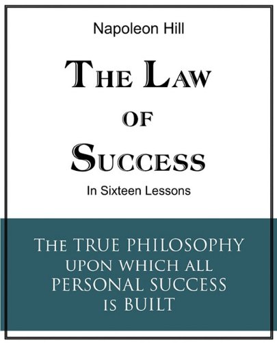 Cover of The Law of Success in Sixteen Lessons