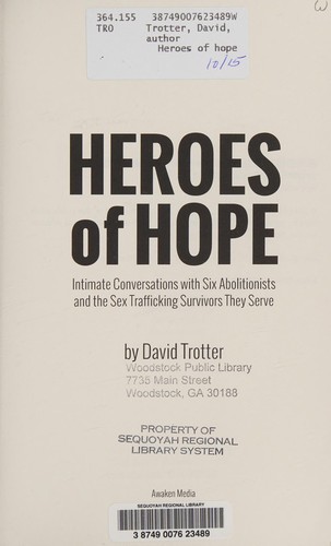 Cover of Heroes of hope