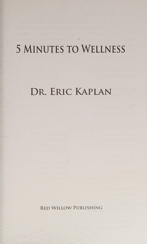 Cover of 5 Minutes to Wellness