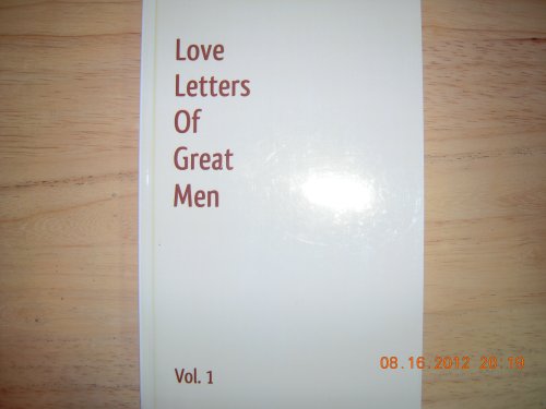 Cover of Love Letters of Great Men #1