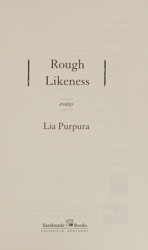 Cover of Rough likeness