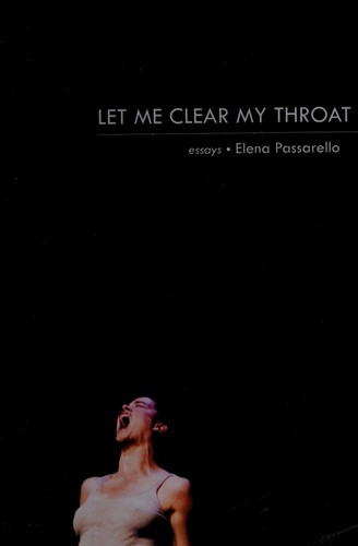 Cover of Let me clear my throat