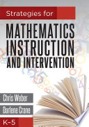 Cover of Strategies for Mathematics Instruction and Intervention, K-5