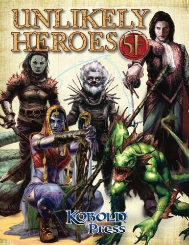 Cover of Unlikely Heroes for 5th Edition