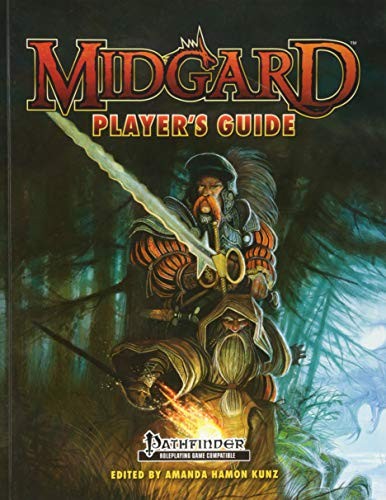 Cover of Midgard Player's Guide for Pathfinder Roleplaying Game