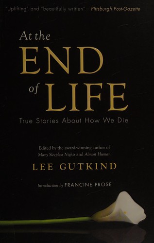 Cover of At the end of life