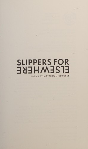 Cover of Slippers for elsewhere