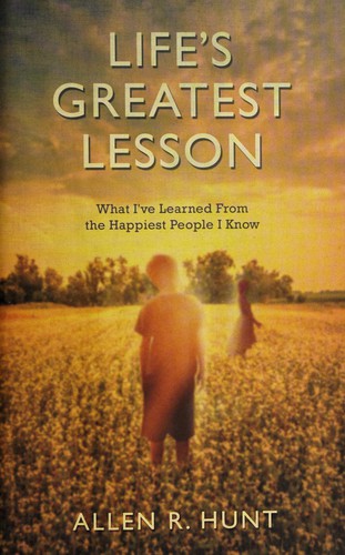 Cover of Life's greatest lesson