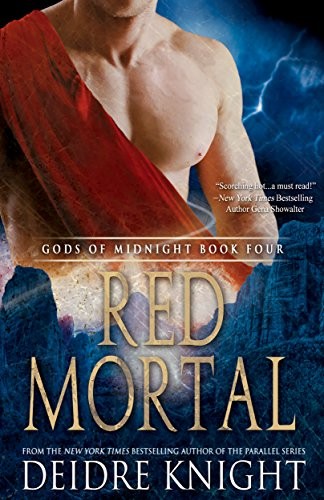 Cover of Red Mortal: Paranormal Romance (The Gods of Midnight Book 4)