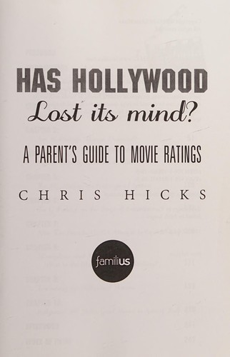 Cover of Has Hollywood lost its mind?