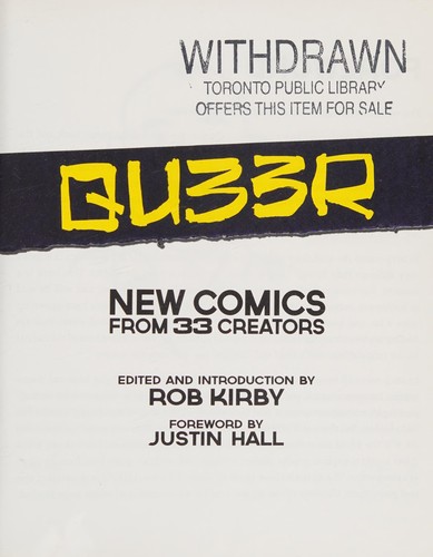 Cover of Qu33r