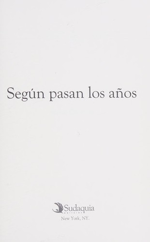 Cover of Según pasan los años