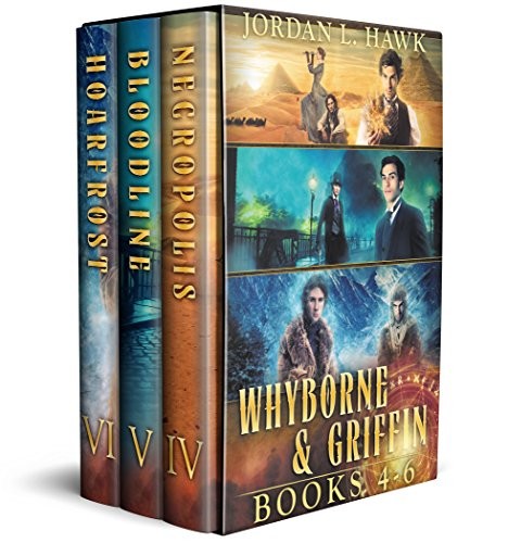 Cover of Whyborne and Griffin, Books 4-6: Necropolis, Bloodline, and Hoarfrost (The Whyborne & Griffin Series Box Sets Book 2)