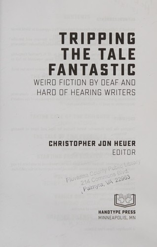 Cover of Tripping the Tale Fantastic