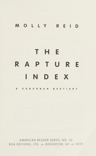 Cover of Rapture Index