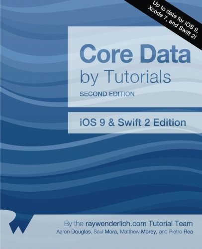 Cover of Core Data by Tutorials Second Edition: iOS 9 and Swift 2 Edition