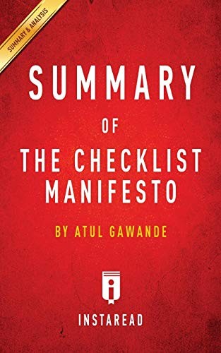 Cover of Summary of The Checklist Manifesto