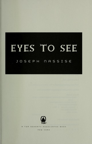 Cover of Eyes to See