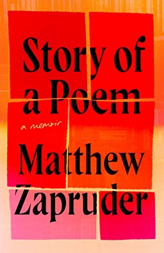Cover of Story of a Poem: A Memoir