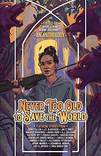 Cover of Never Too Old to Save the World: A Midlife Calling Anthology
