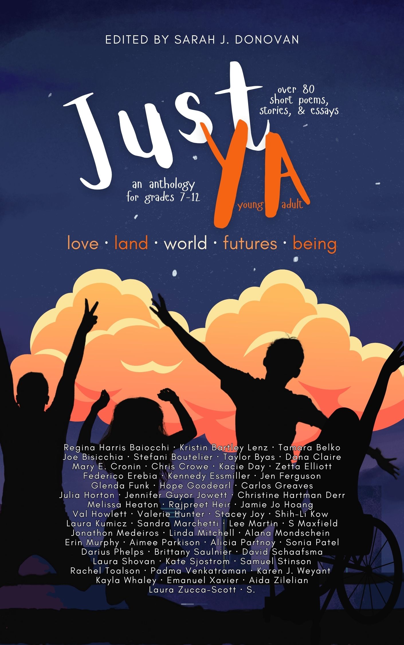 Cover of Just YA: Short Poems, Essays, & Fiction for Grades 7-12