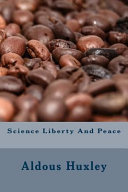 Cover of Science Liberty and Peace