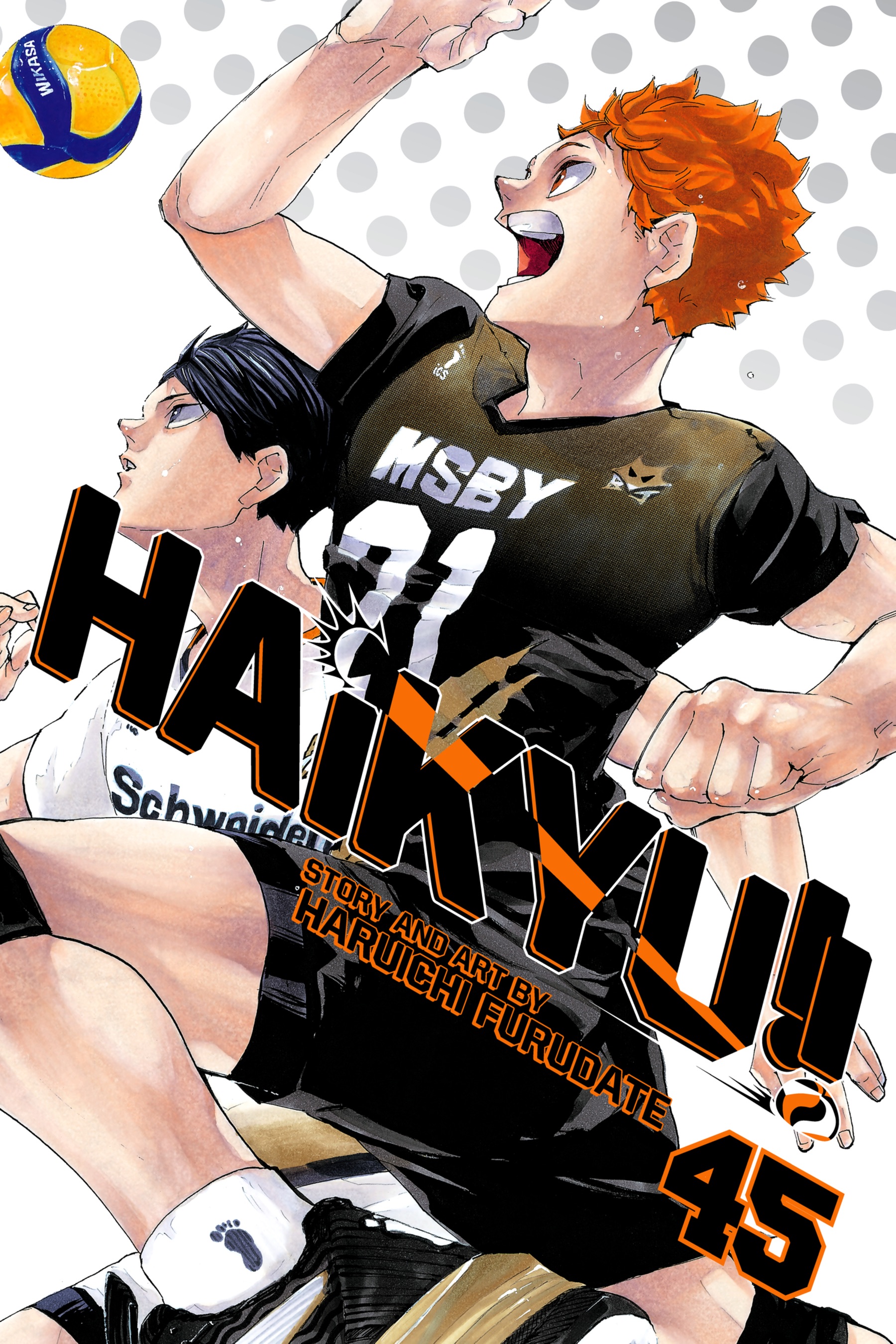 Cover of Haikyu!!, Vol. 45: Challengers