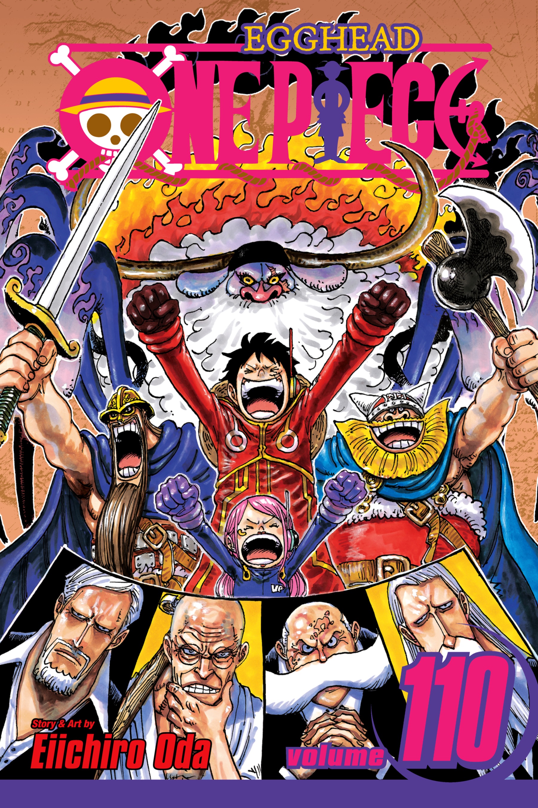 Cover of One Piece, Vol. 110: The Upheaval of the Era