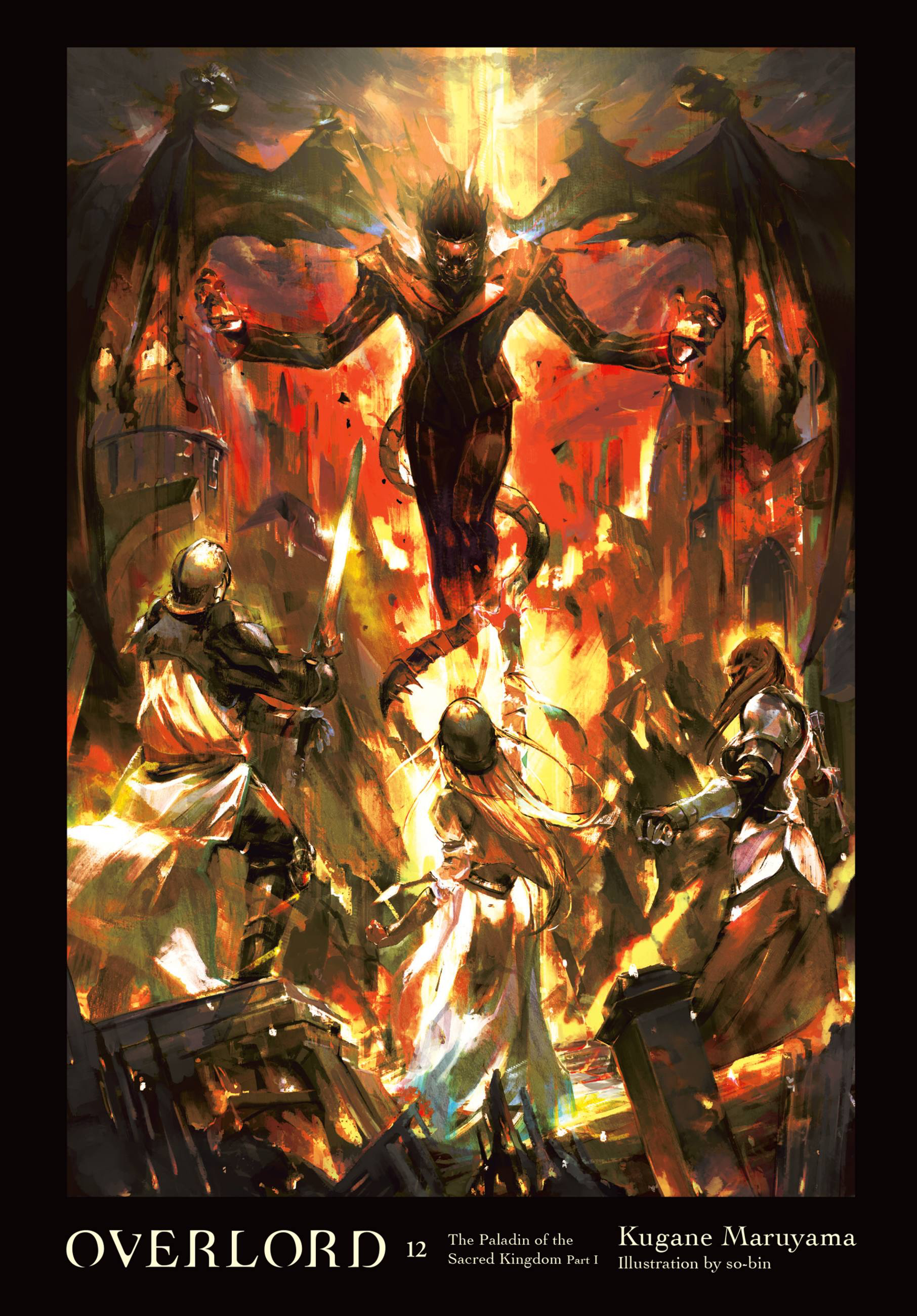Cover of Overlord (Light Novel), Vol. 12: The Paladin of the Sacred Kingdom Part I