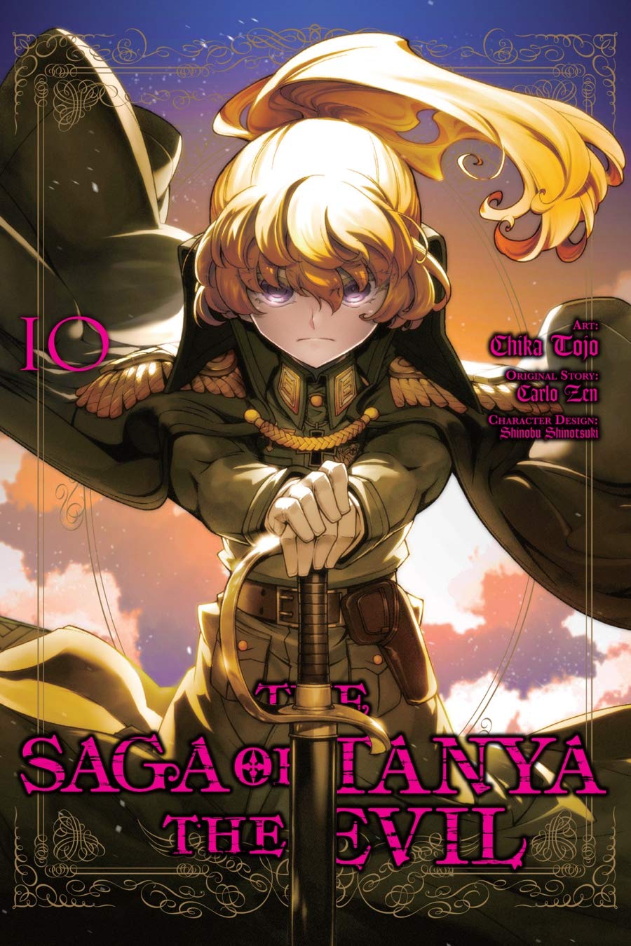 Cover of The Saga of Tanya the Evil (Manga), Vol. 10