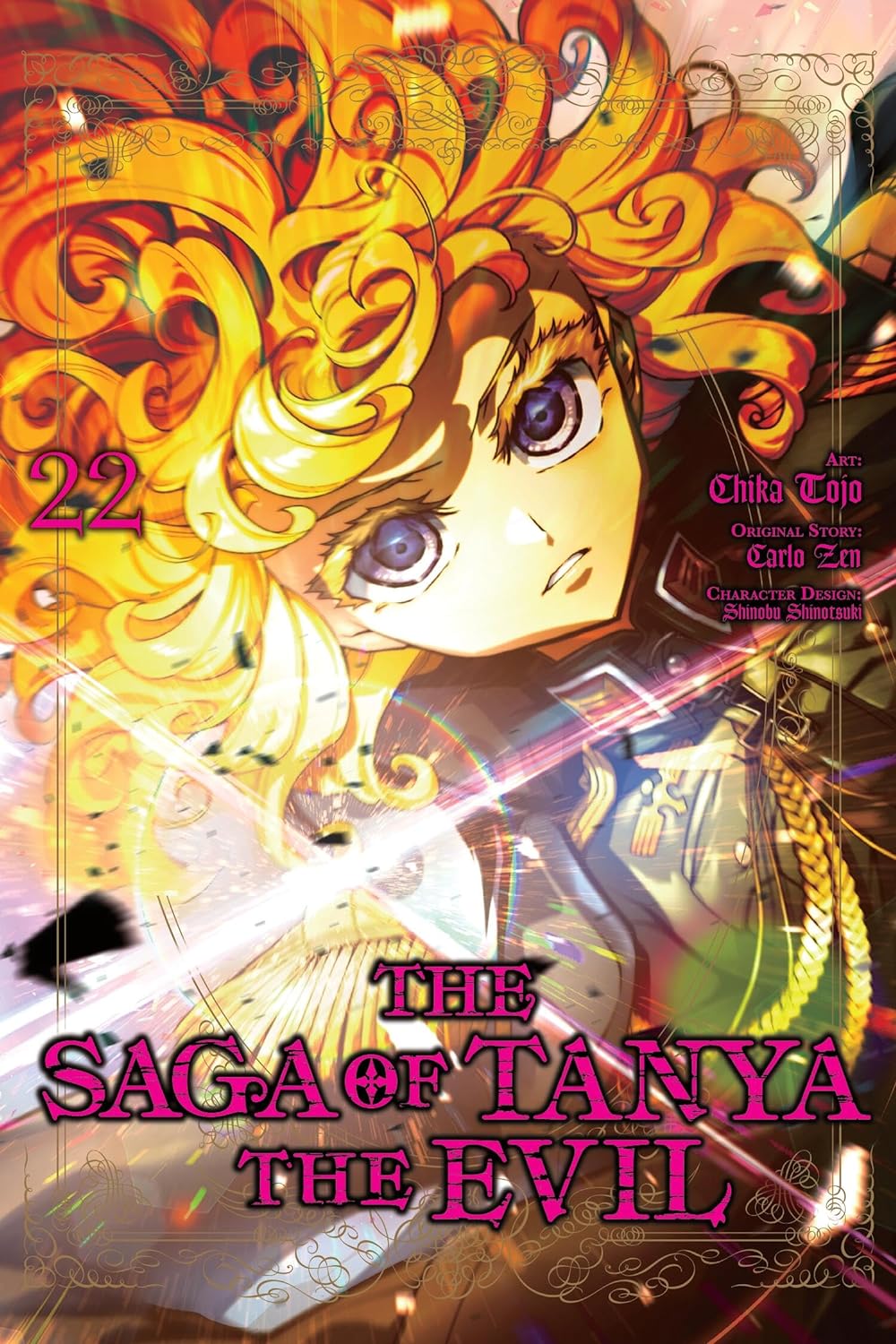 Cover of The Saga of Tanya the Evil (Manga), Vol. 22