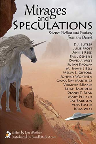 Cover of Mirages and Speculations: Science Fiction and Fantasy from the Desert