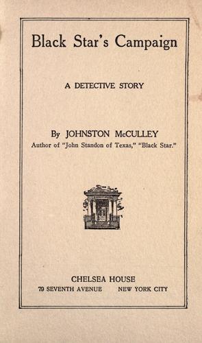 Cover of Black Stars Campaign