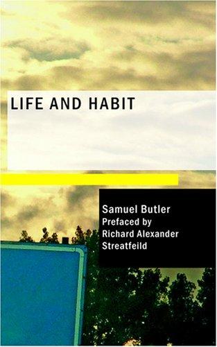 Cover of Life and Habit