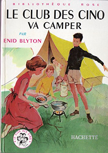 Cover of Le Club des Cinq va camper