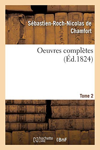 Cover of Oeuvres completes. Tome 2