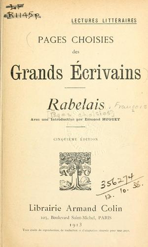 Cover of Rabelais