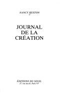 Cover of Journal de la création
